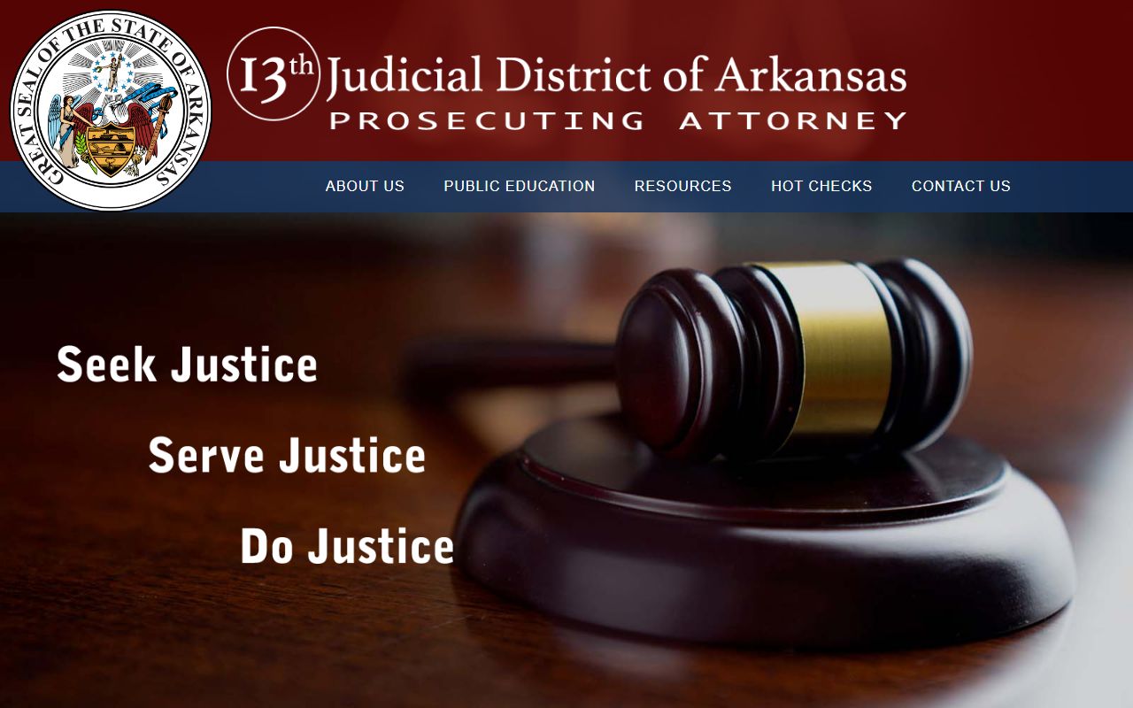 13th Judicial District Prosecuting Attorney source for Calhoun County court records after arrest